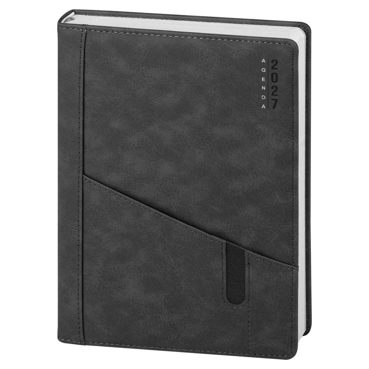 Agenda Giornaliera poliuretano verde 17x24 cm per agende PB541 Personalizzata | Prezzi Ingrosso