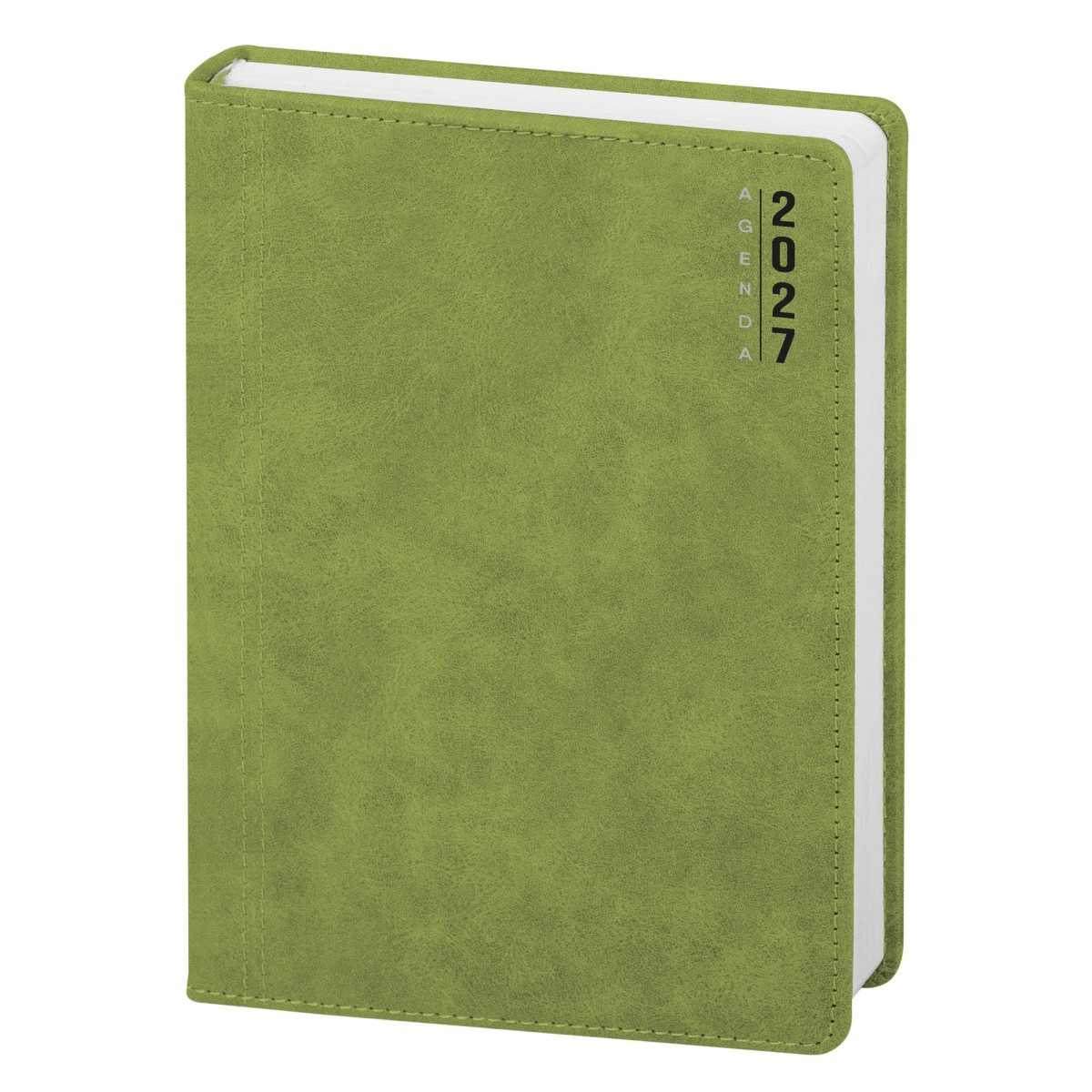 Agenda Giornaliera poliuretano verde lime 15x21 cm per agende PB531 Personalizzata | Prezzi Ingrosso