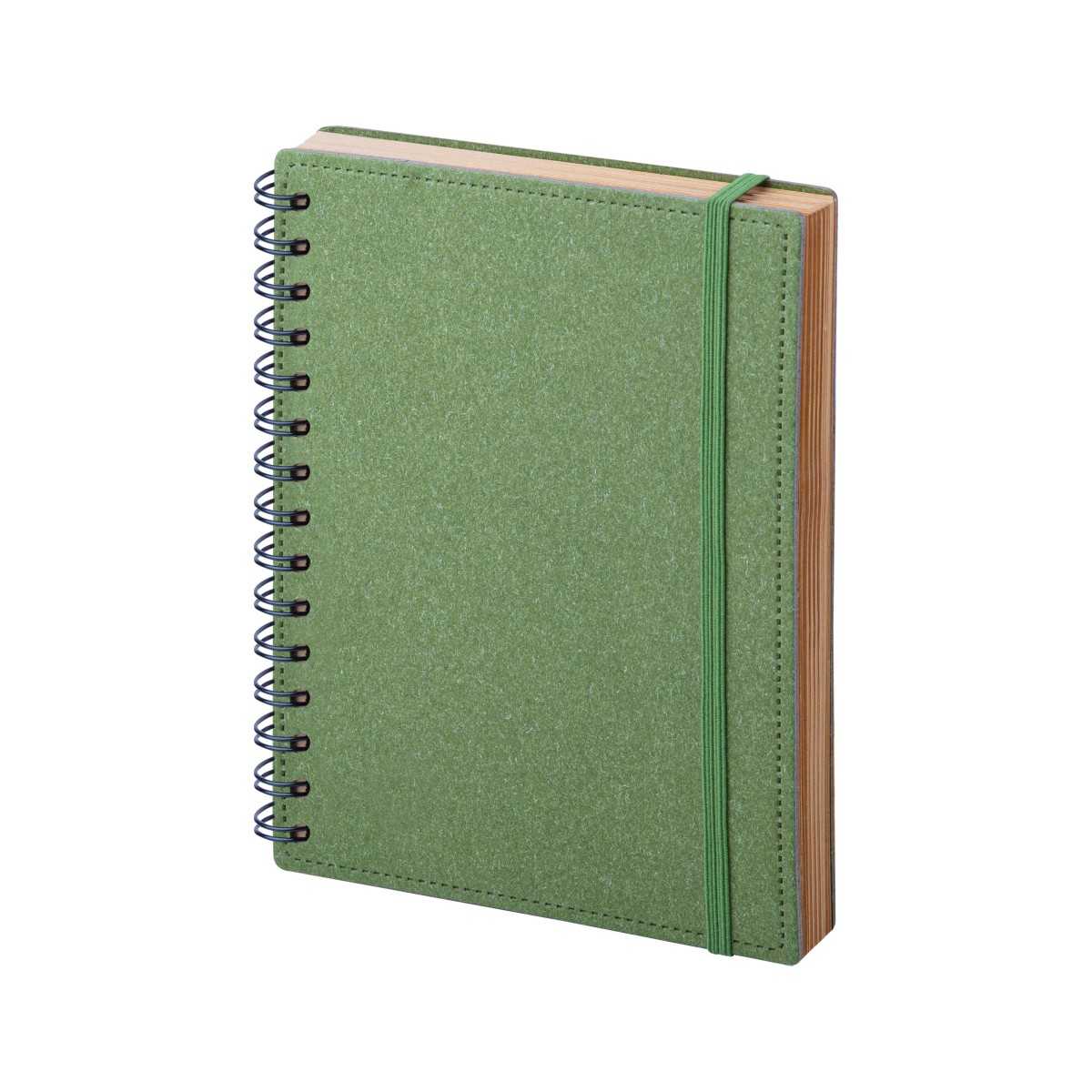 Notes Pendant carta riciclata verde 14,5*21 Personalizzato | Prezzi Ingrosso