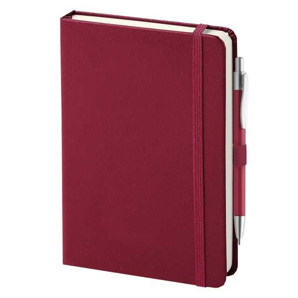 Notes Pen Class midi cartonato rosso 9xh14 (chiuso) Personalizzato | Prezzi Ingrosso