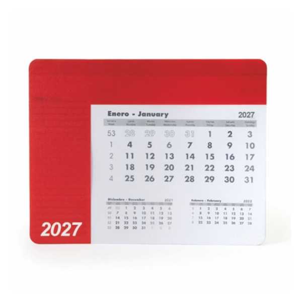 2576 Magic - Tappetino Per Mouse Con Calendario