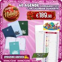 PROMO 60 Agende 11x17 + 100 Calendari Silhouette Personalizzati | Prezzi Ingrosso