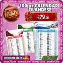 PROMO 100 Calendari Olandesi Personalizzati con Logo | Prezzi Ingrosso