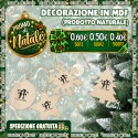PROMO Decorazioni Natalizie in MDF Personalizzate | Prezzi Ingrosso