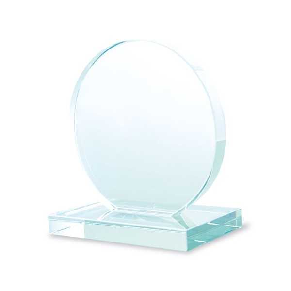TROFEO ROTONDO VETRO "MENSA"