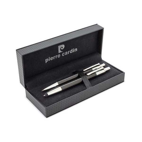 SET PENNA E PORTAMINA TOUCH “CARBON FIBER” PIERRE CARDIN