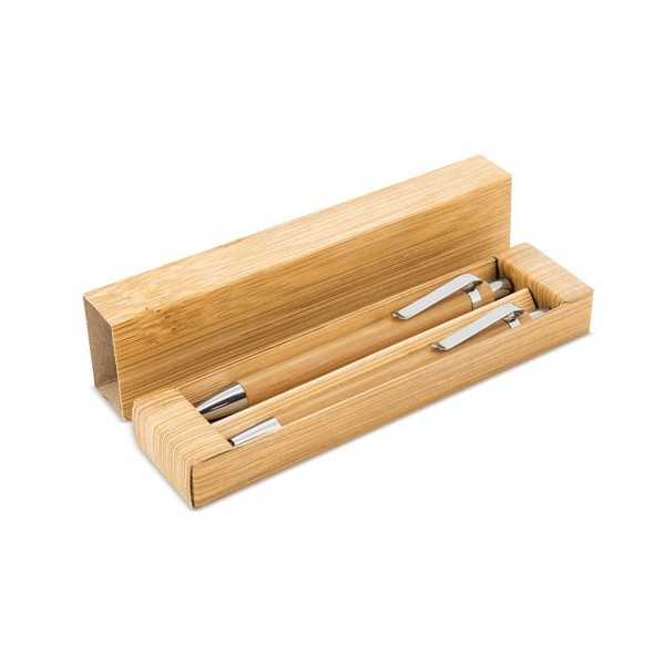SET PENNA+PORTAMINE BAMBÚ "ELASTIC"