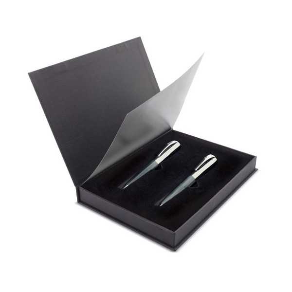 SET PENNA + STILOGRAFICA "FERRARA" PIERRE CARDIN