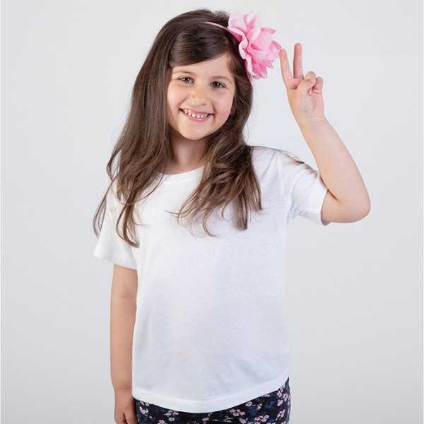 Junior White cotone pettinato bianco Personalizzato | Prezzi Ingrosso