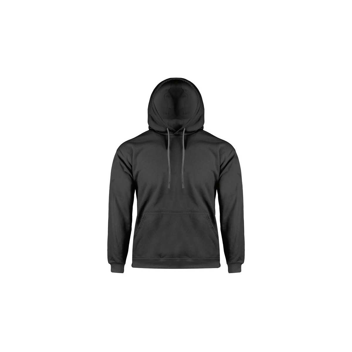 Eco Hoodie cotone, poliestere riciclato nero Personalizzato | Prezzi Ingrosso