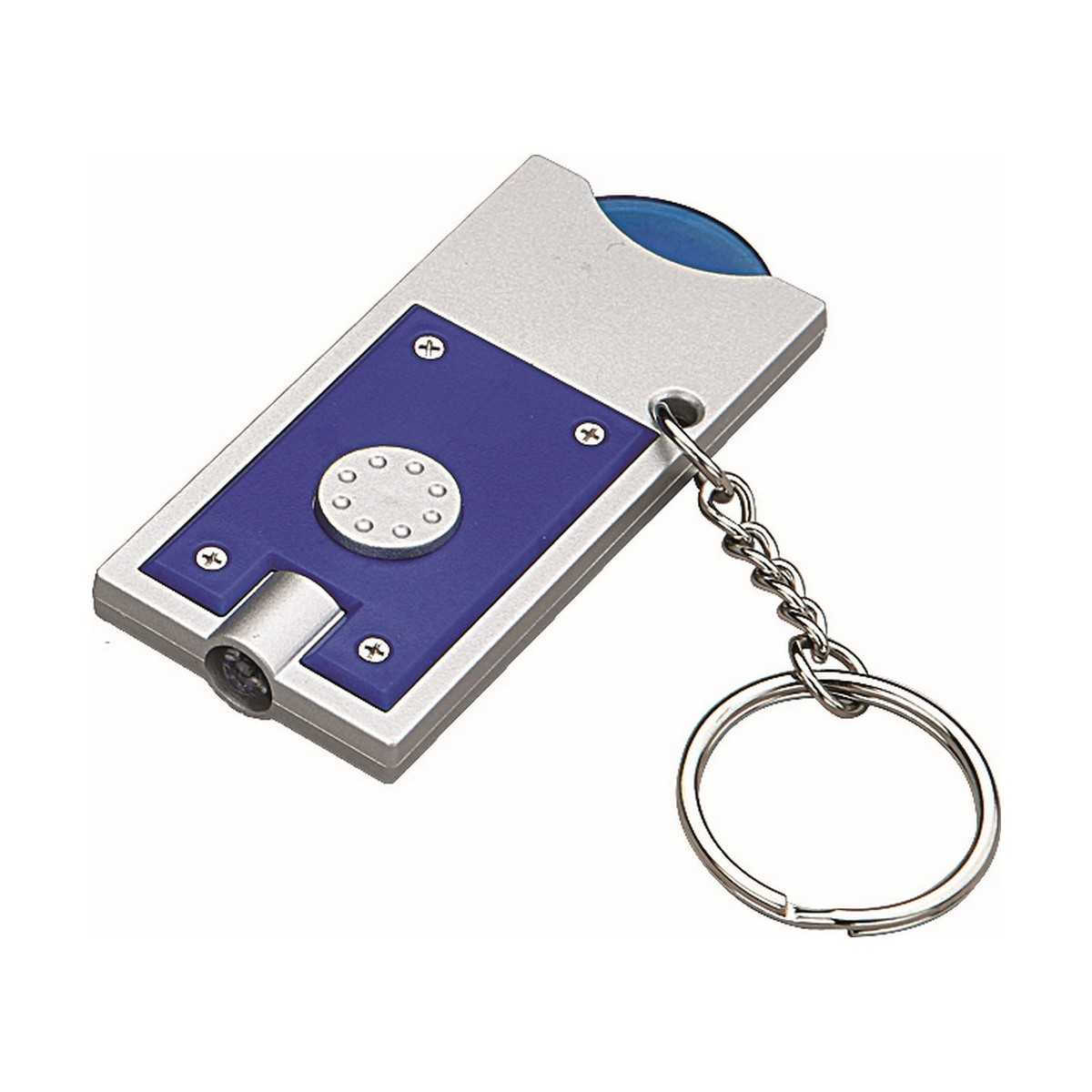 0782 Lux - Portachiavi Gettone Con Led