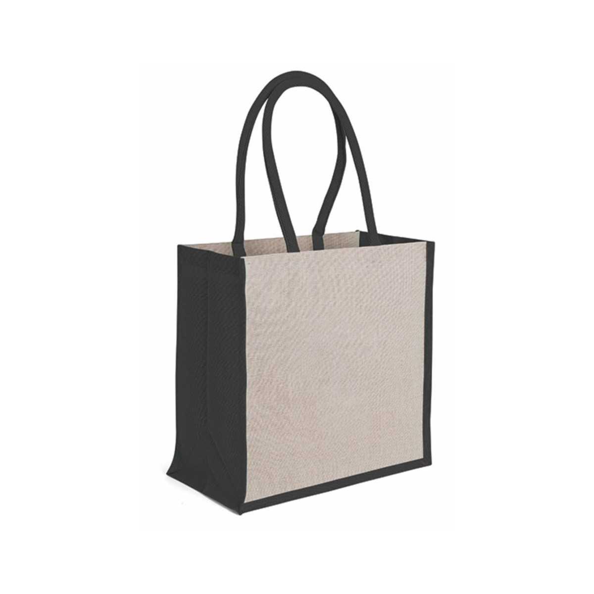 0951 Dalia - Borsa Mare In Juta E Cotone Dimensioni: cm 36x36x20