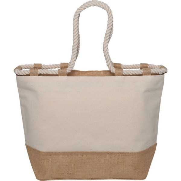 0997 Capri - Borsa Mare Canvas Dimensioni cm.34x52x17