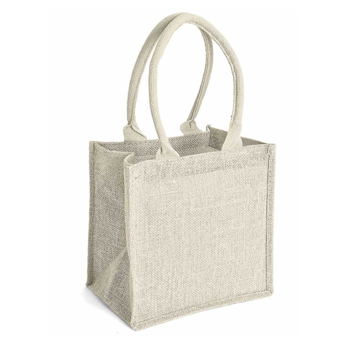 1043 Gelso - Borsa Mare In Juta Dimensioni: cm 24x24x17