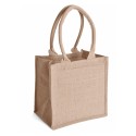 1043 Gelso - Borsa Mare In Juta Dimensioni: cm 24x24x17