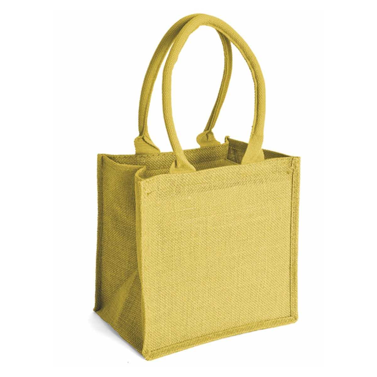 1043 Gelso - Borsa Mare In Juta Dimensioni: cm 24x24x17