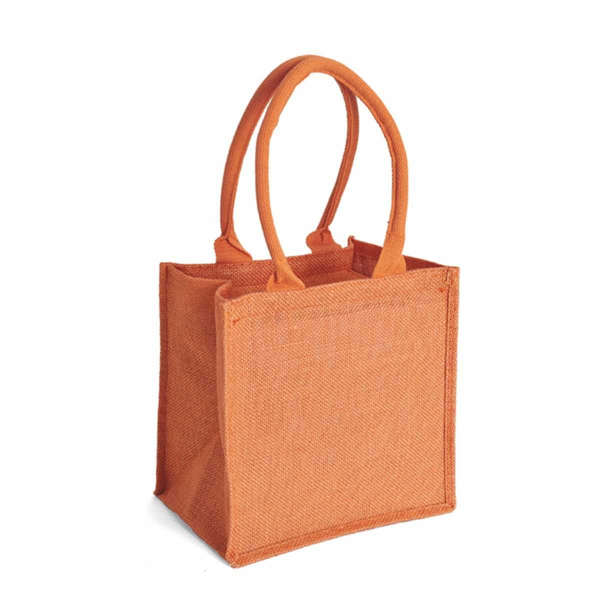 1043 Gelso - Borsa Mare In Juta Dimensioni: cm 24x24x17