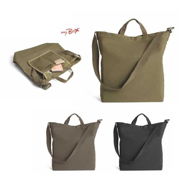 1051 Aster - Borsa In Canvas Dimensioni: cm 45x37x13