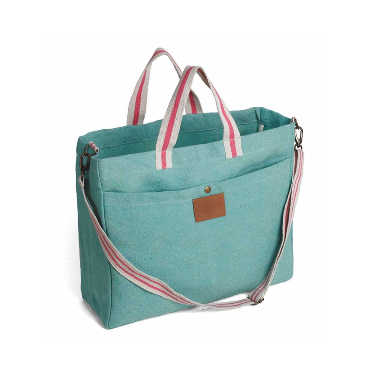 2032_S91 LISA - Borsa Mare - VERDE TIFFANY