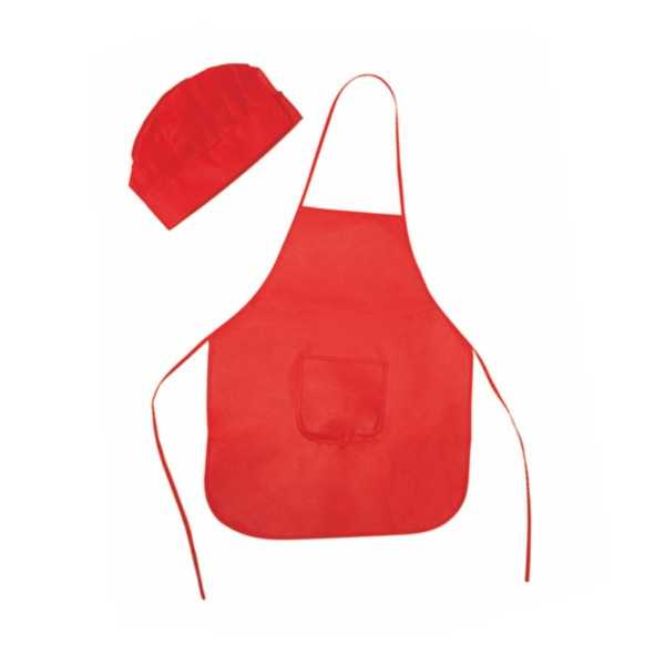 3636 Kitchen - Set Grembiule E Cappellino In Tnt