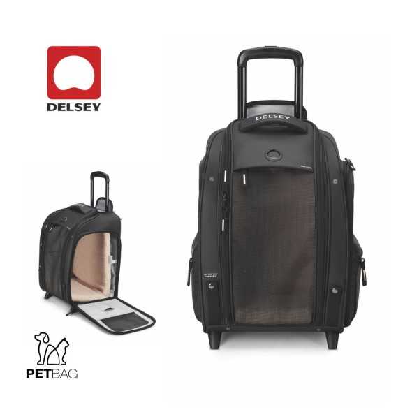 4303 Cesare - Zaino Trolley Pet 2 ruote