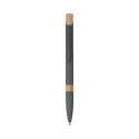 5699 Elia - Penna Sfera Soft Touch In Alluminio E Bamboo