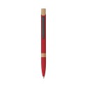 5699 Elia - Penna Sfera Soft Touch In Alluminio E Bamboo