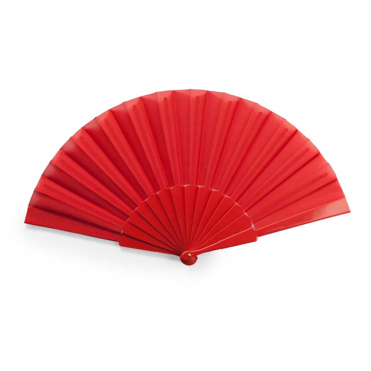 6027 Wedding - Ventaglio Con Stecche In Plastica E Tessuto In Poliestere