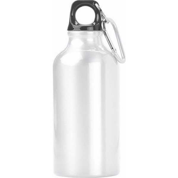 8085_S90 SYDEX400 - Borraccia con Moschettone - SILVER