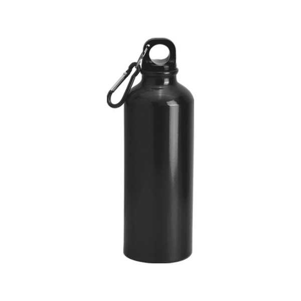 8087_S90 SYDEX500 - Borraccia con Moschettone - SILVER