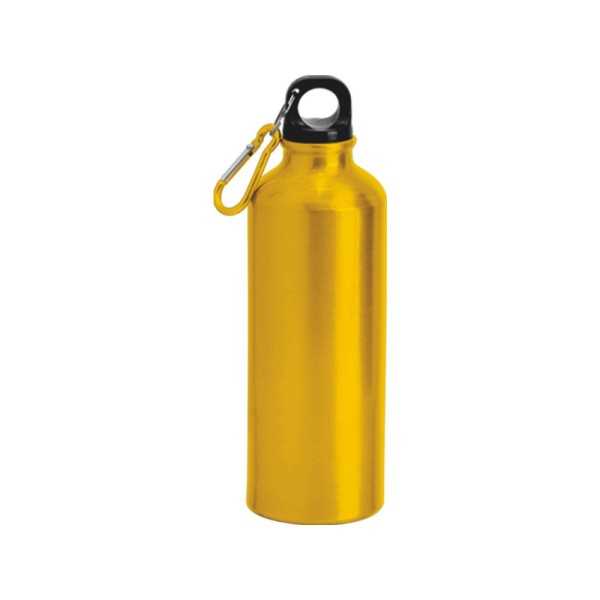 8087_S90 SYDEX500 - Borraccia con Moschettone - SILVER