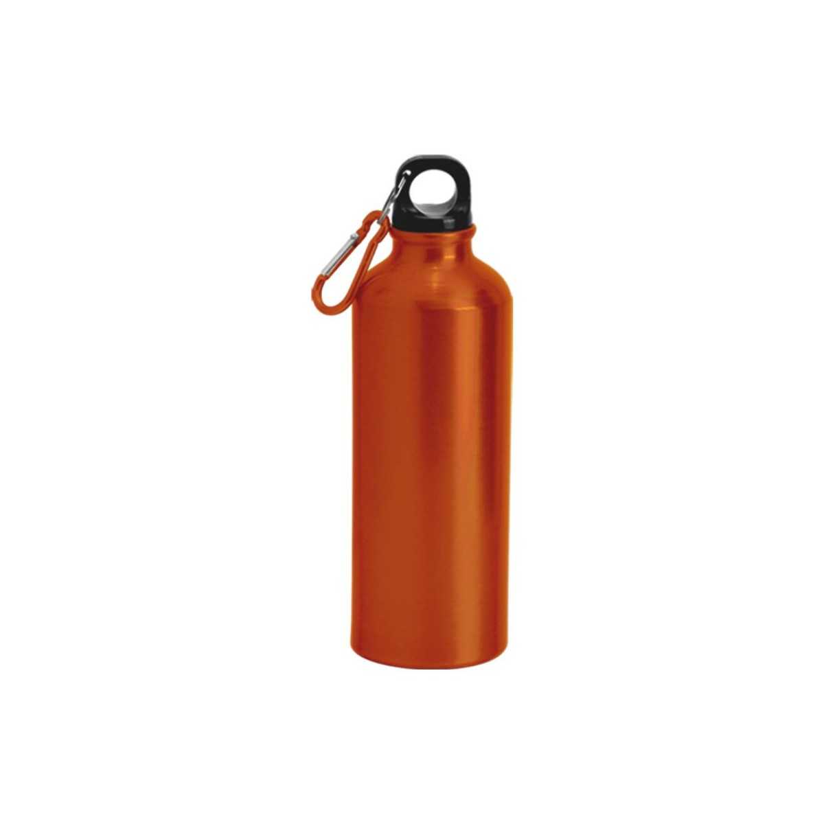 8087_S90 SYDEX500 - Borraccia con Moschettone - SILVER