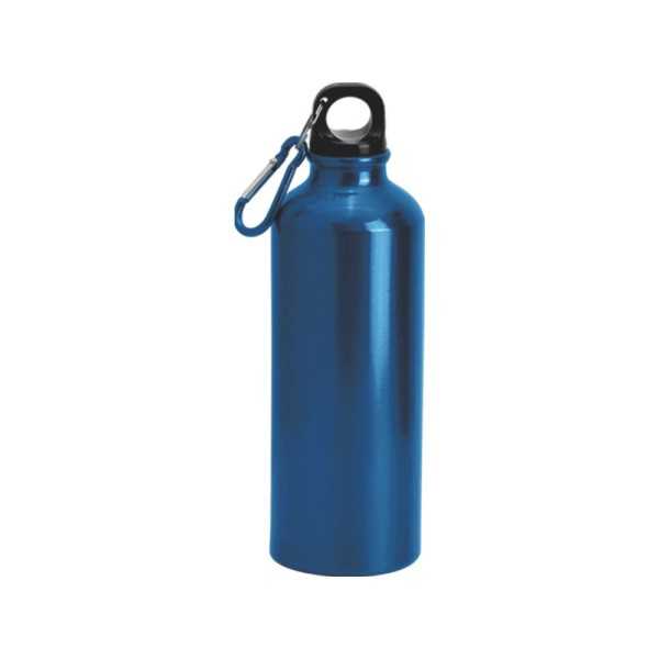 8087_S90 SYDEX500 - Borraccia con Moschettone - SILVER