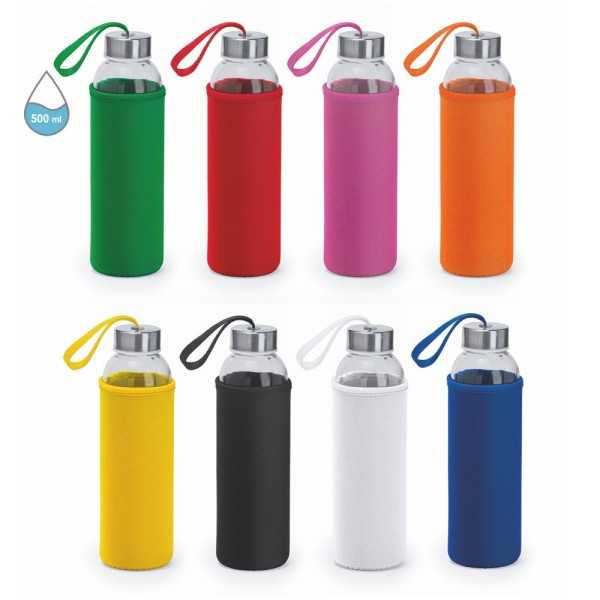 8408 Glassy - Borraccia Da 500ml In Vetro