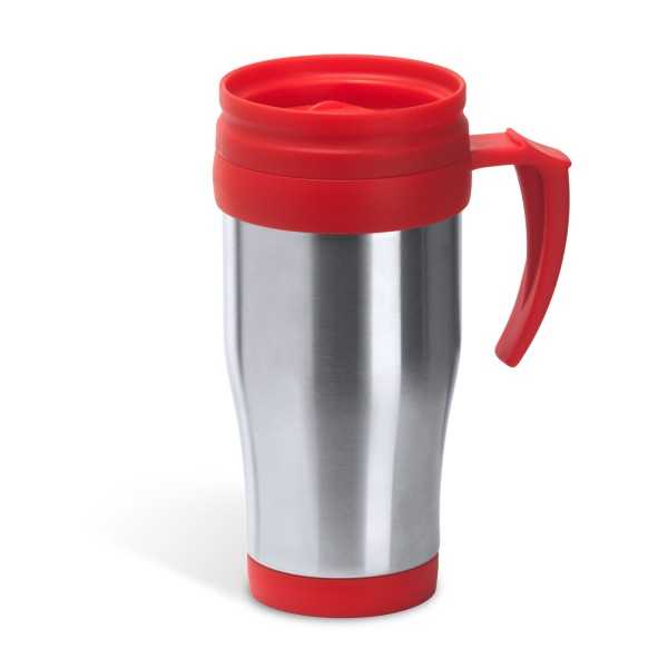 8431 Arian  Tazza In Acciaio Con Manico In Pp 450ml