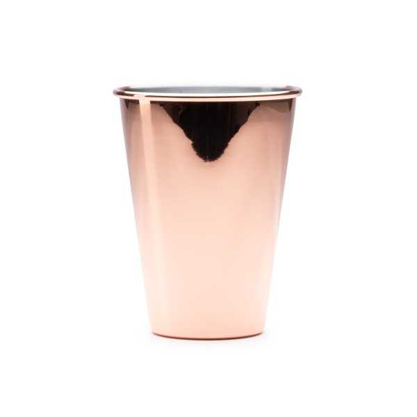 8447 Tambre - Bicchiere In Acciaio E Rame 500ml