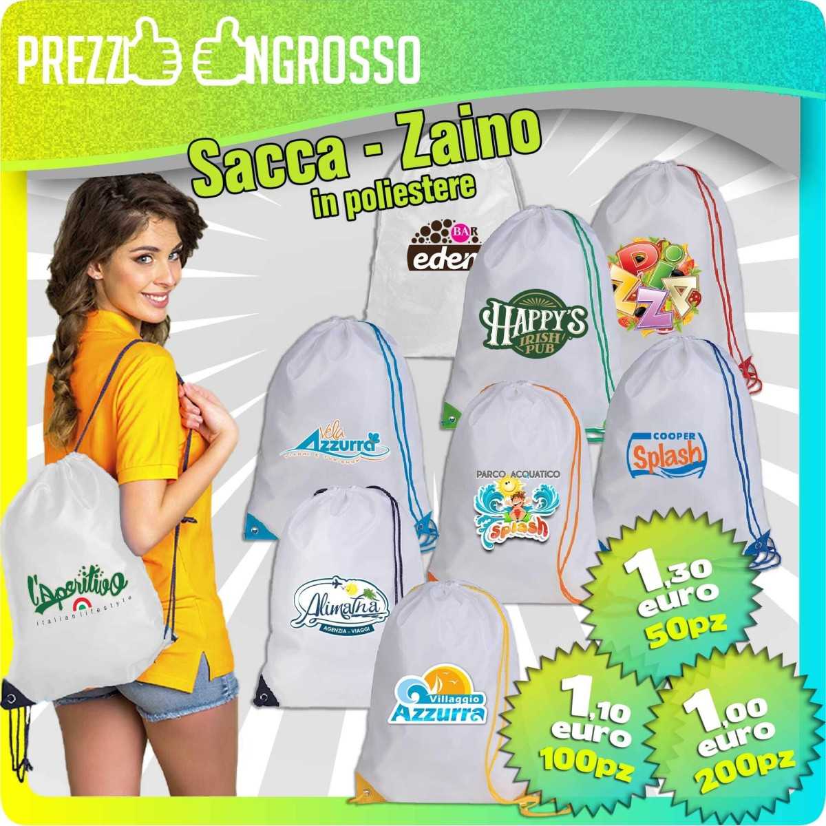 SACCA - ZAINO PERSONALIZZATA