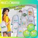 SACCA - ZAINO PERSONALIZZATA