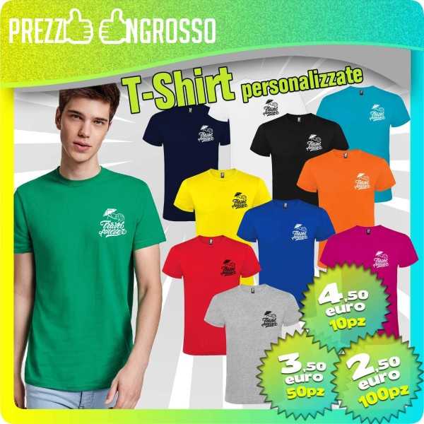 Promo T-Shirt Personalizzate stampa inclusa