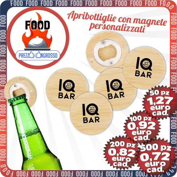 Apribottiglie con magnete personalizzati