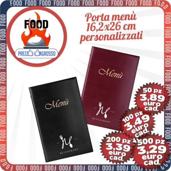 Porta menù personalizzati