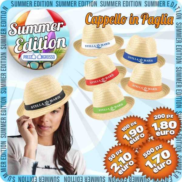 Cappelli in Paglia Personalizzati | Prezzi Ingrosso