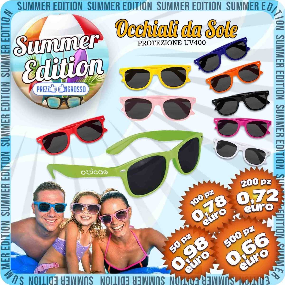 Occhiali da Sole Personalizzati con Logo | Prezzi Ingrosso