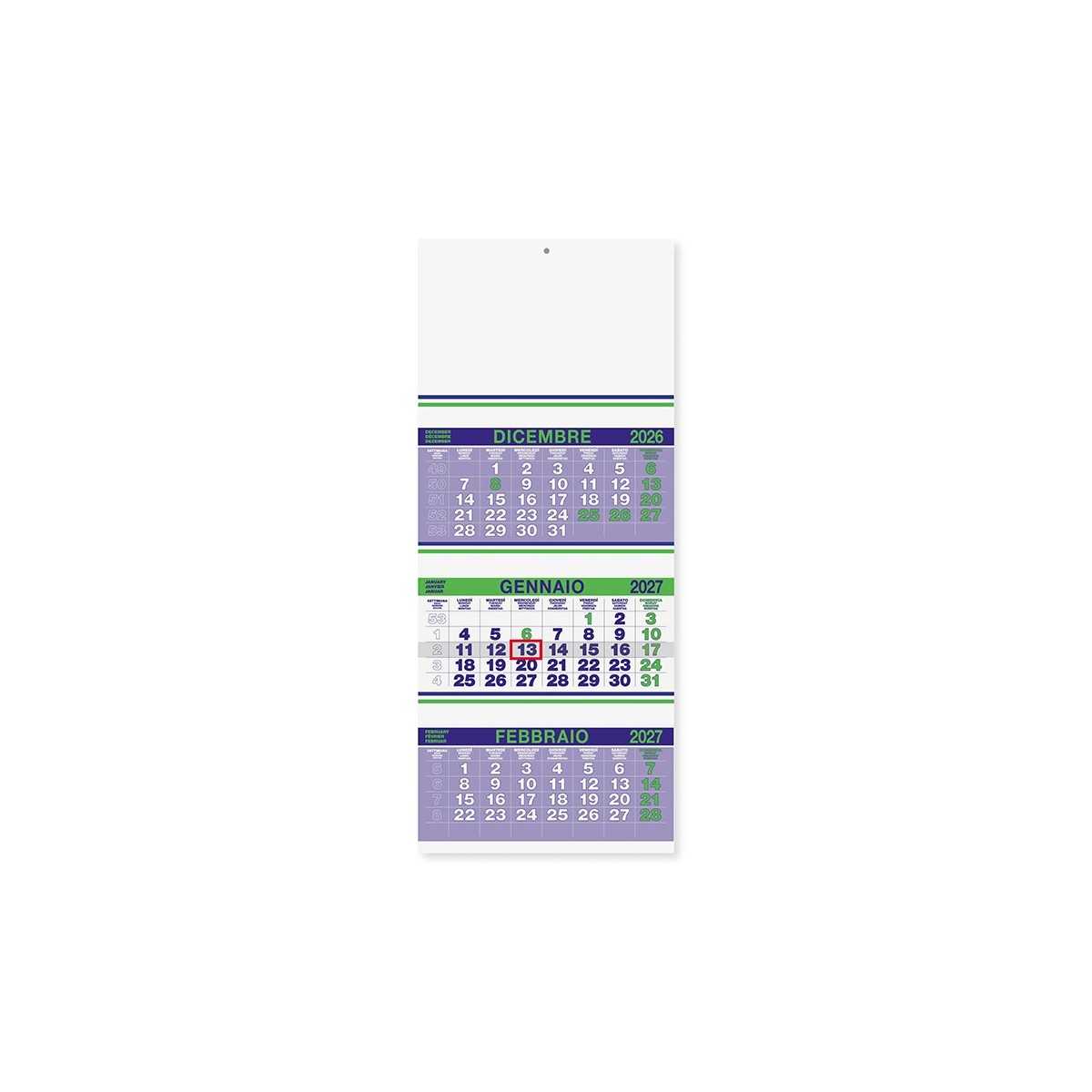 Trio Fluo verde 33x79 cm Personalizzato | Prezzi Ingrosso