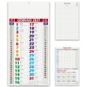 Calendario Olandese Color Shaded Personalizzato 2027