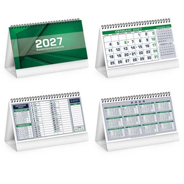 Calendario da Tavolo Table Notes Personalizzato 2027