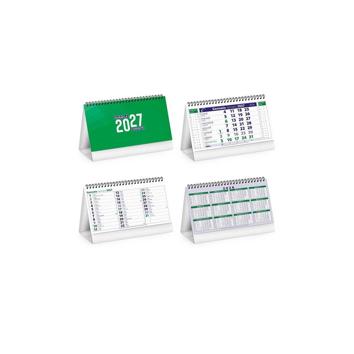 Calendario da Tavolo Chart Table Personalizzato 2027