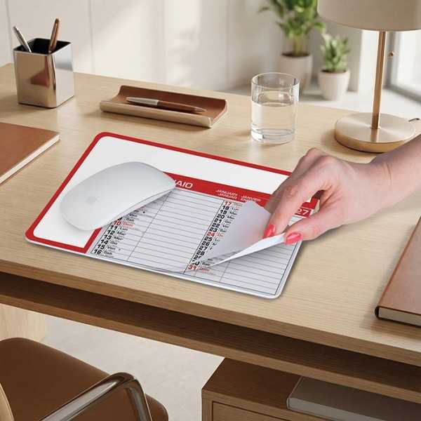 Calendar Pad Edge 2027 Personalizzato con Logo