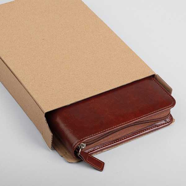 Agenda Borsello poliuretano termovirante nero 15x21 cm Personalizzata | Prezzi Ingrosso