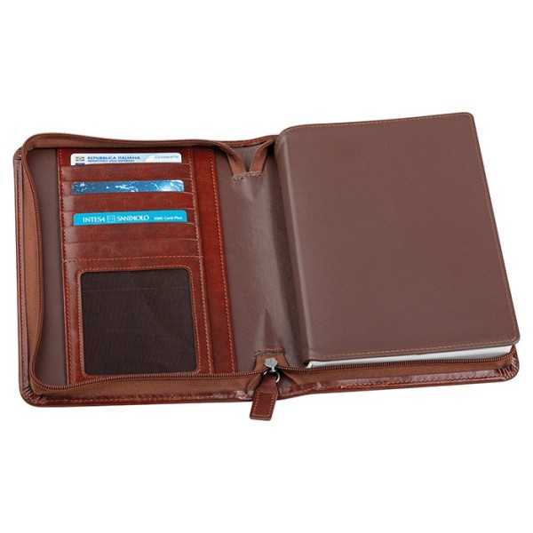 Agenda Borsello poliuretano termovirante nero 15x21 cm Personalizzata | Prezzi Ingrosso